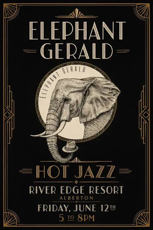 Elephant Gerald - River Edge Resort &Amp; Steakhouse