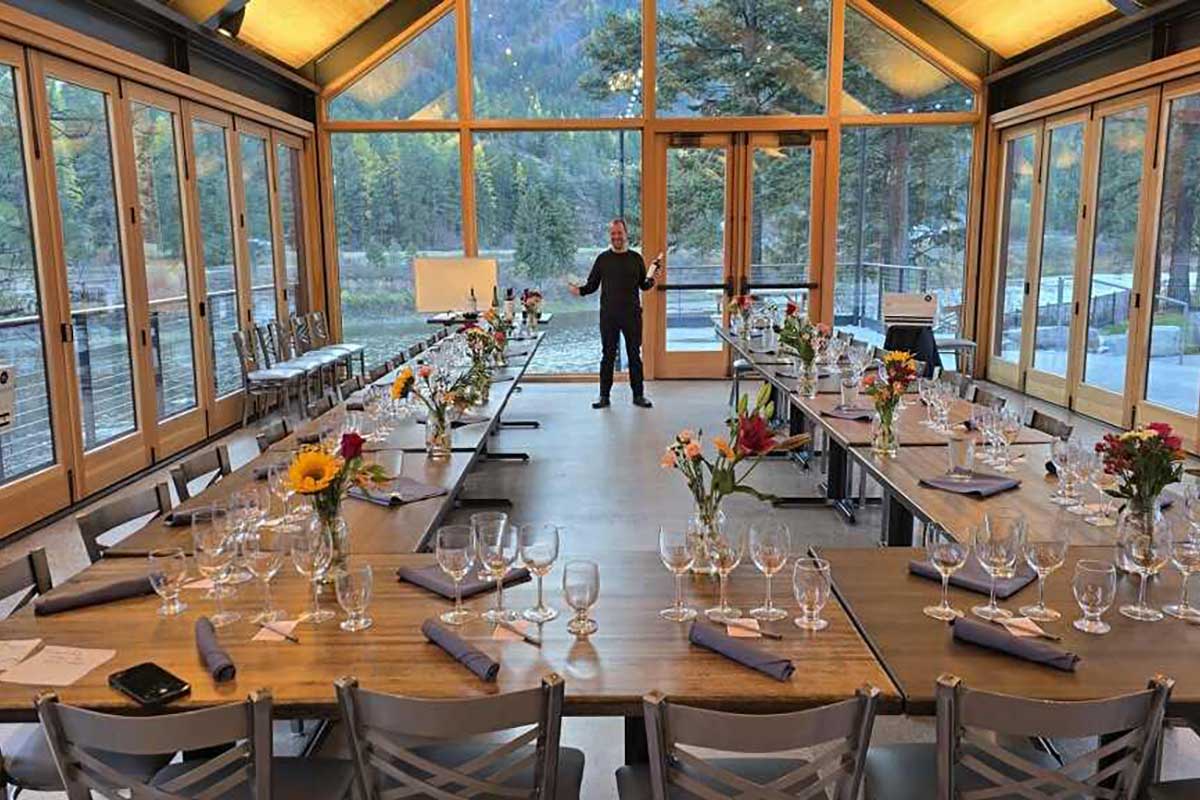 Event Pavilion Set Up As A Formal Event Venue